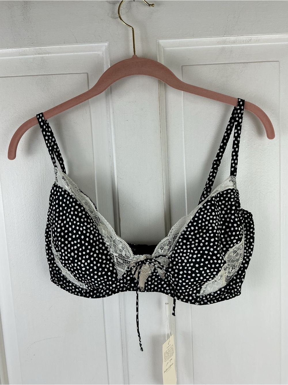 NWT For Love and Lemons Evangeline Underwire Bra 36DD